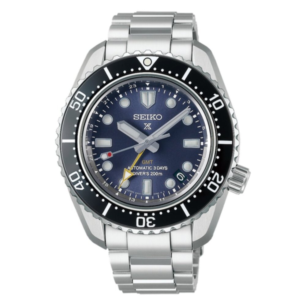 Seiko Prospex Diver Men's Automatic Watch Blue Dial Silver Bracelet SBEJ021Seiko